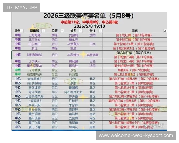赛前禁赛与停赛球员名单更新，暂停比赛